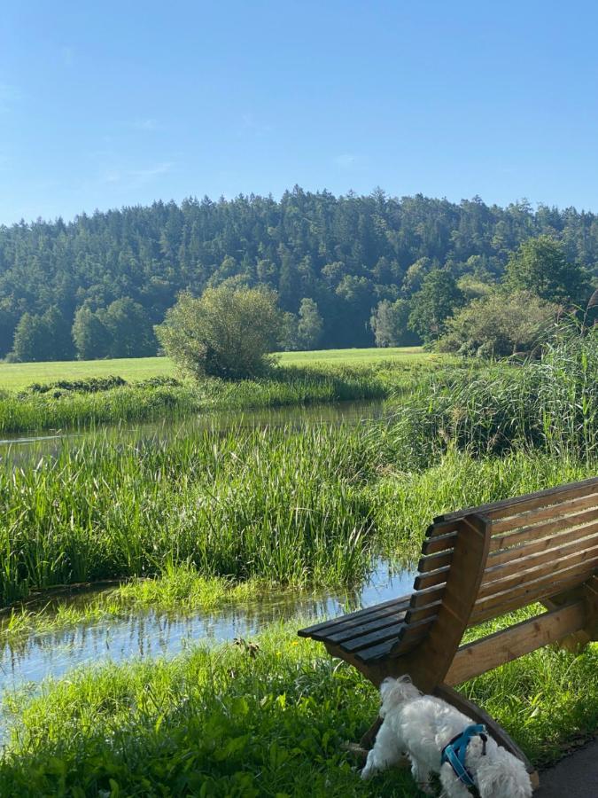 Idyllische Ferienwohnungen In Mossendorf Blick Zur Naab Burglengenfeld Eksteriør billede